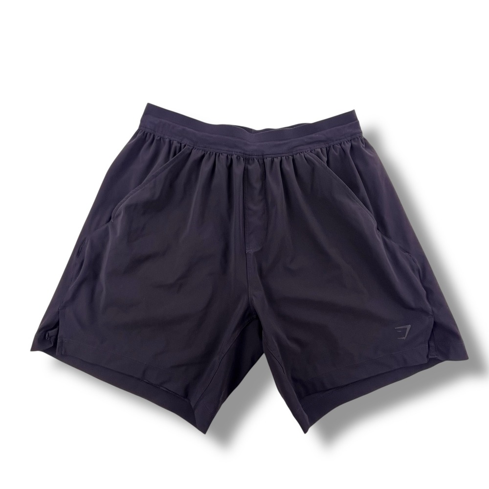 Gymshark Arrival Shorts Mens Small Black Athletic Training Gym Running Workout